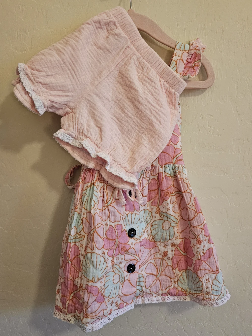 Gigi And Max Arielle Shells Lakehouse Set 2/3T